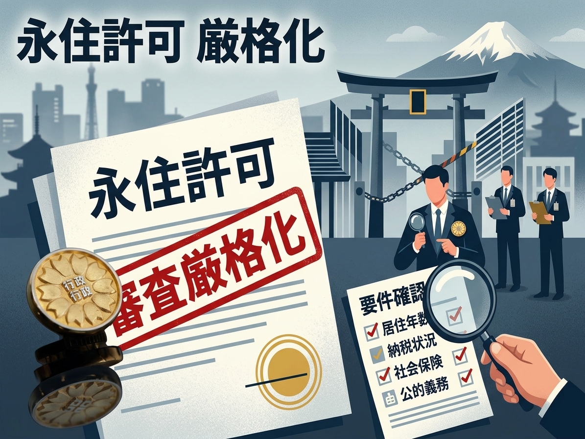 永住許可に関するガイドライン改定(2026-10-1)